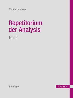 cover image of Repetitorium der Analysis, Teil 2